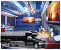 Chicago party bus limousine services for bachelor party or bachelorette party